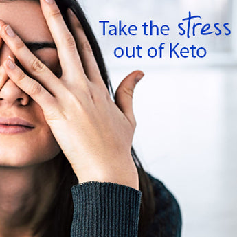 Can you provide 3 steps to take the stress out of Keto and return back?