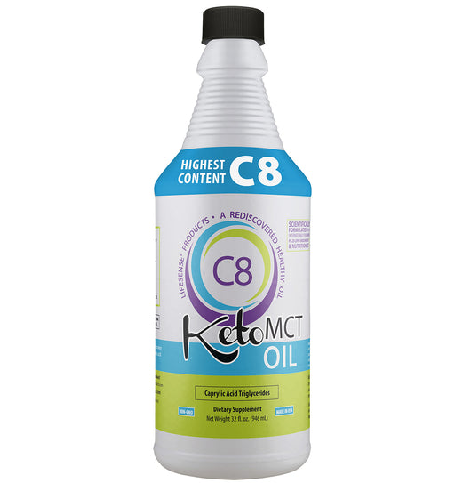 Clinically Proven C8 KetoMCT Oil <br/><sub>MOST POTENT ON THE MARKET<br/><sub>SAVE WITH MULTI-PACKS and SUBSCRIPTON</sub></sub>